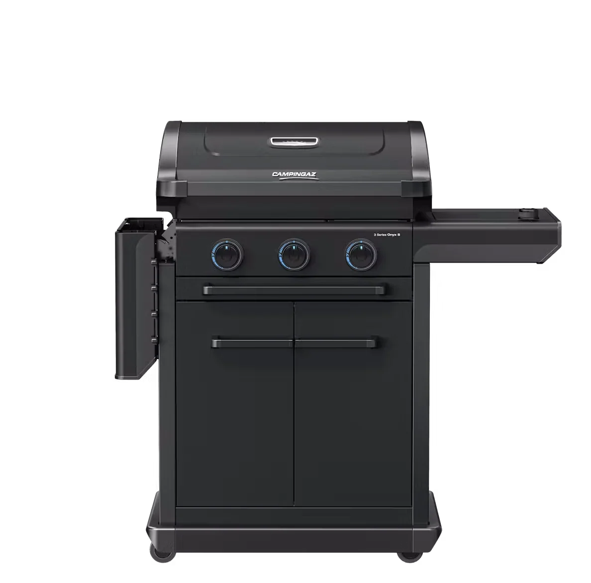 Campingaz 3 Series Onyx S 3 Burner Gas BBQ Grill with Side Burner