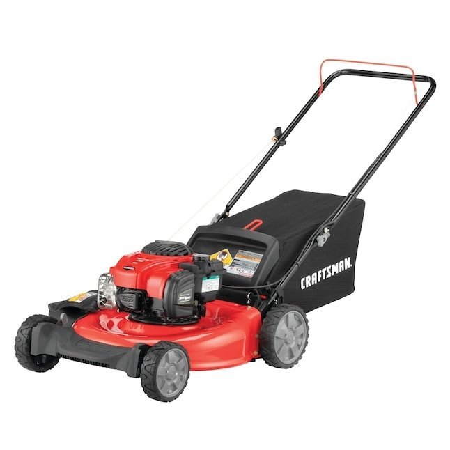 Craftsman M110 Push Lawn Mower - 21-Inch Deck, 140cc Gas Engine