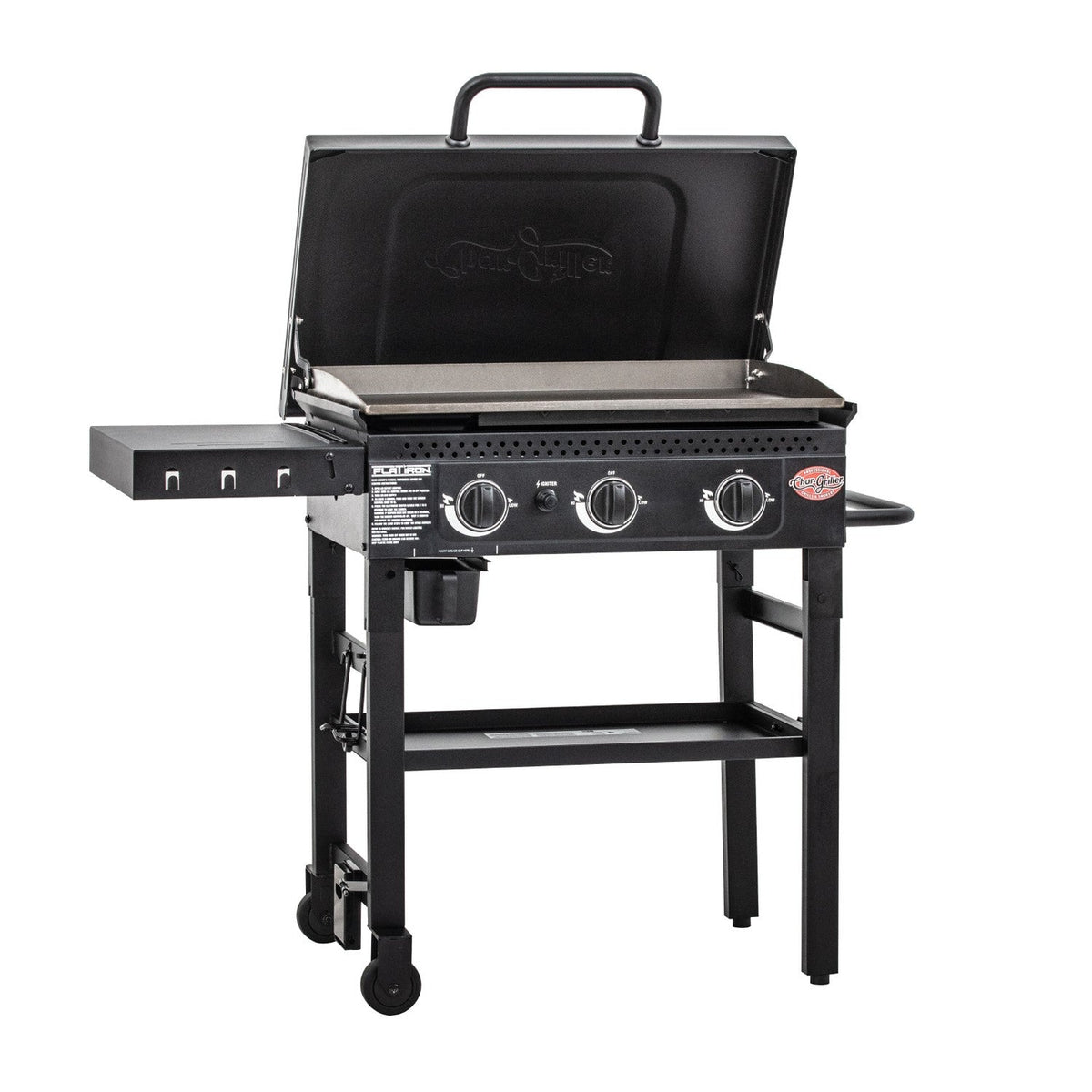 Char-Griller Flat Iron 3 Burner Gas Plancha Griddle