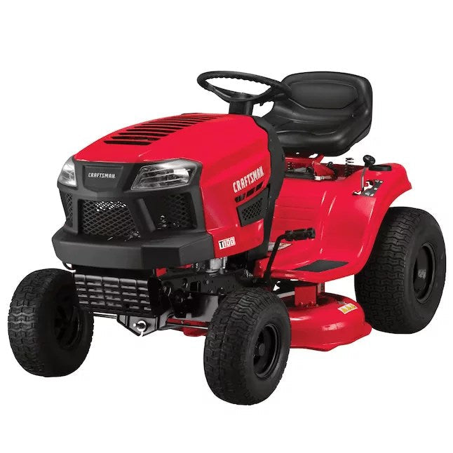 Craftsman T100 Riding Lawn Mower - 11.5 HP Gas Engine