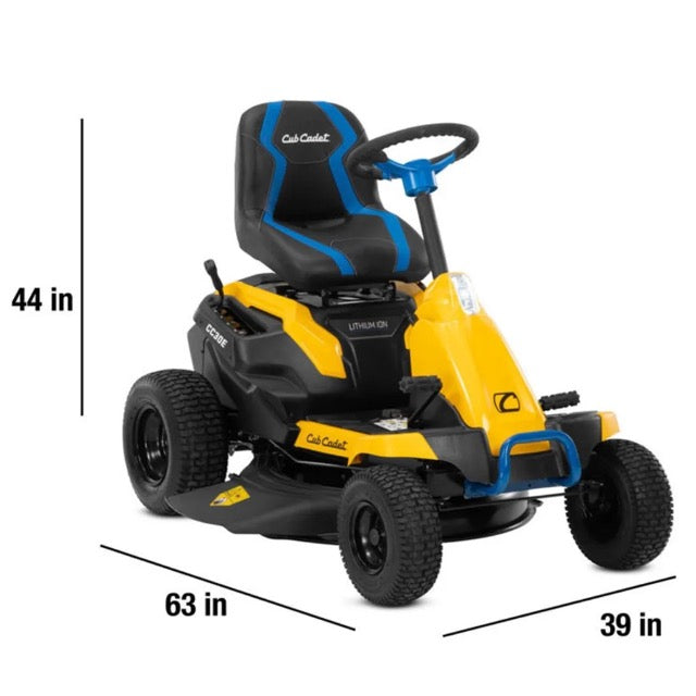 Cub Cadet CC30E Riding Lawn Mower - Electric