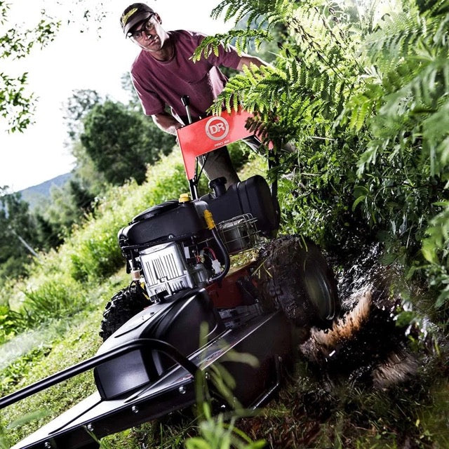 DR Power Pro Brush Mower - 15.5 HP Gas Engine