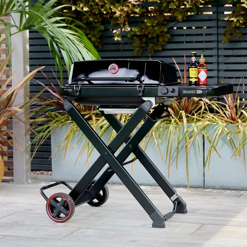 Grillstream SmashGrill Go Gas BBQ Griddle with Trolley