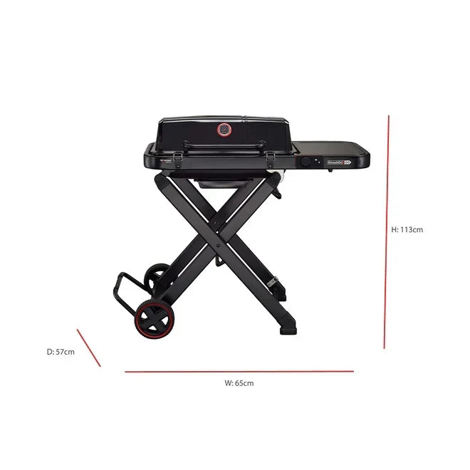 Grillstream SmashGrill Go Gas BBQ Griddle with Trolley