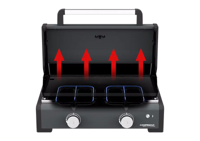 Campingaz Sigma 2 Gas Plancha Griddle with Hood 65cm