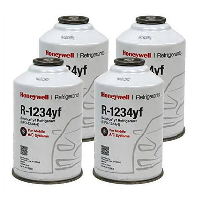 Honeywell R-1234yf Refrigerant – 8 Cans (8oz Each), Genuine