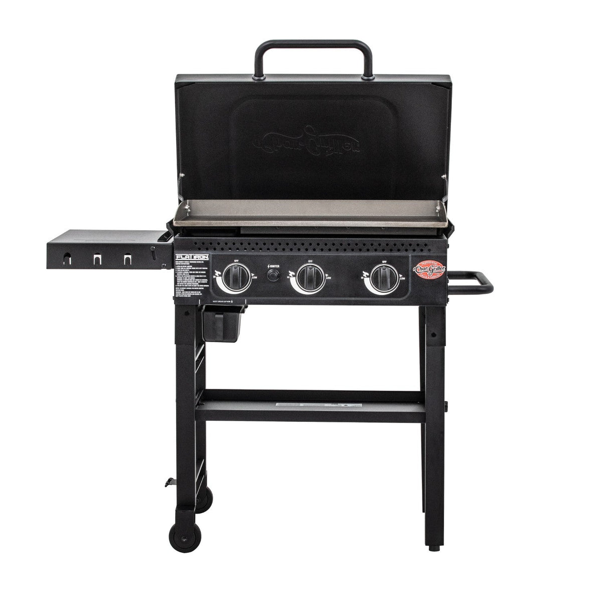 Char-Griller Flat Iron 3 Burner Gas Plancha Griddle