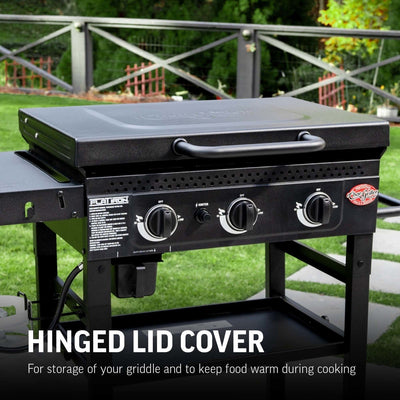 Char-Griller Flat Iron 3 Burner Gas Plancha Griddle