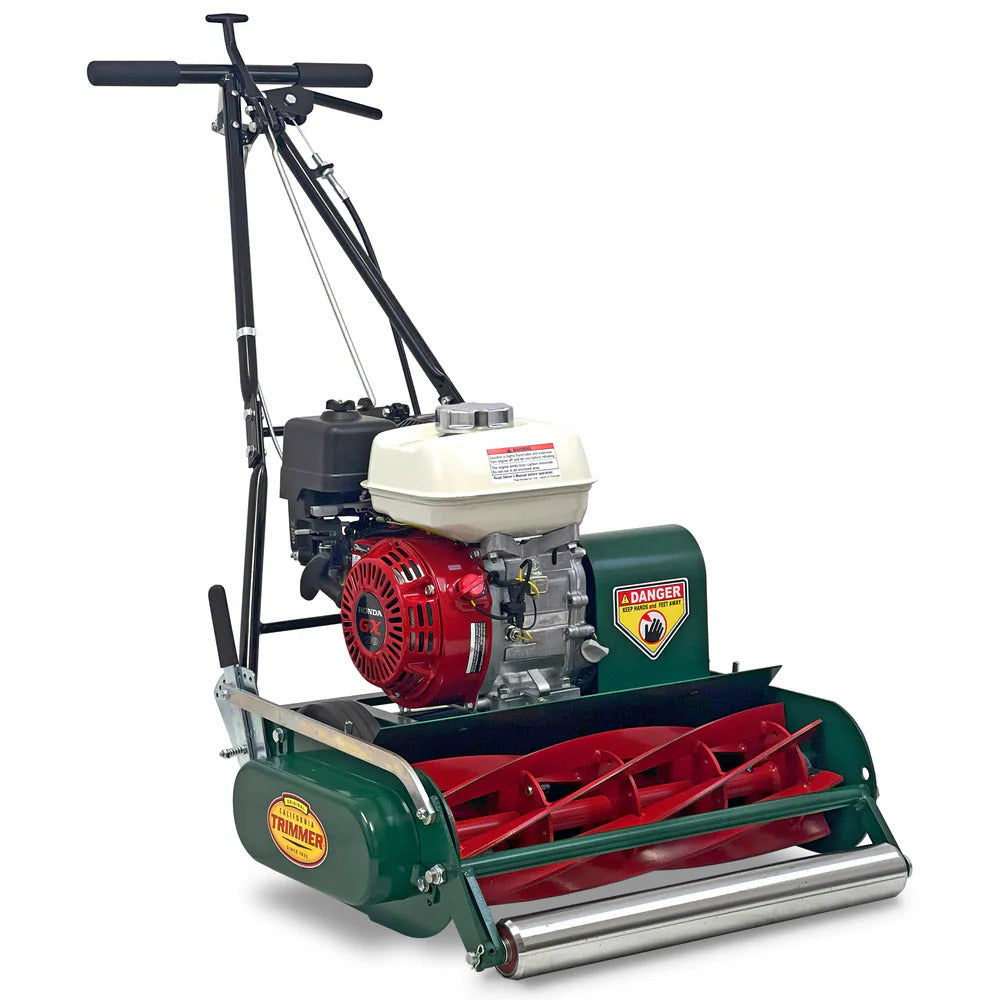 California Trimmer Classic Standard Reel Lawn Mower - 20-Inch, 7-Blade, Gas Walk-Behind