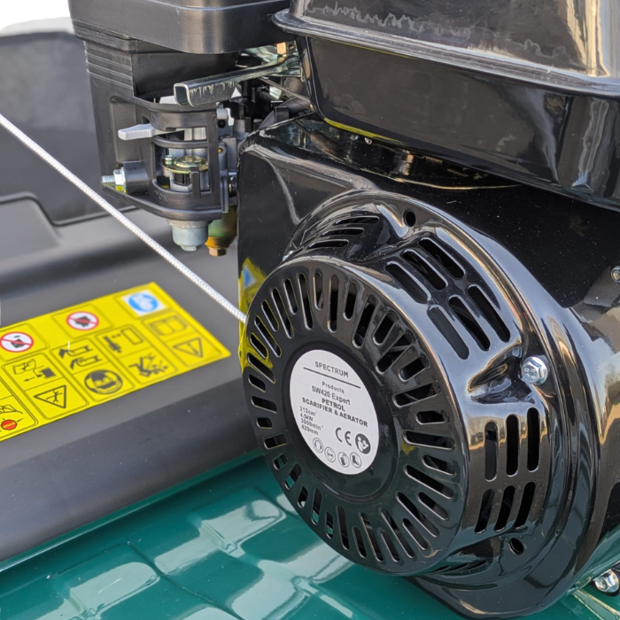Spectrum SW420-Expert Petrol Lawn Scarifier and Aerator