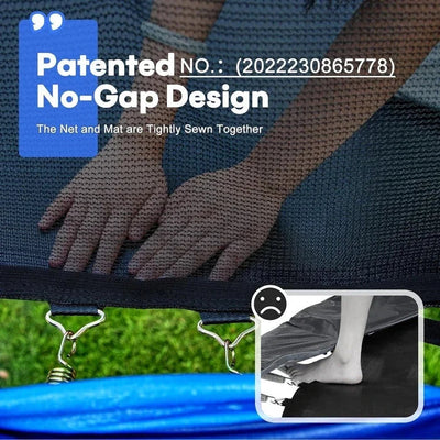 Zupapa 1800LBS/2500LBS Rectangular Trampoline